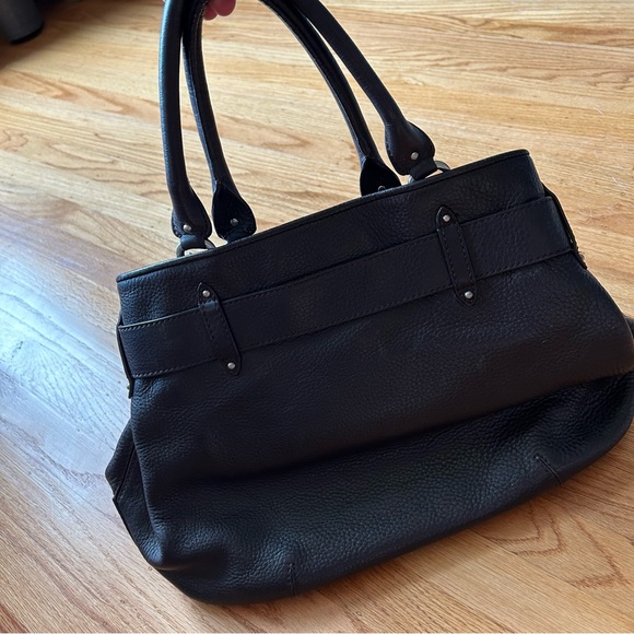 LAST CHANCE - Cole Haan Black leather boho handbag - Picture 8 of 13